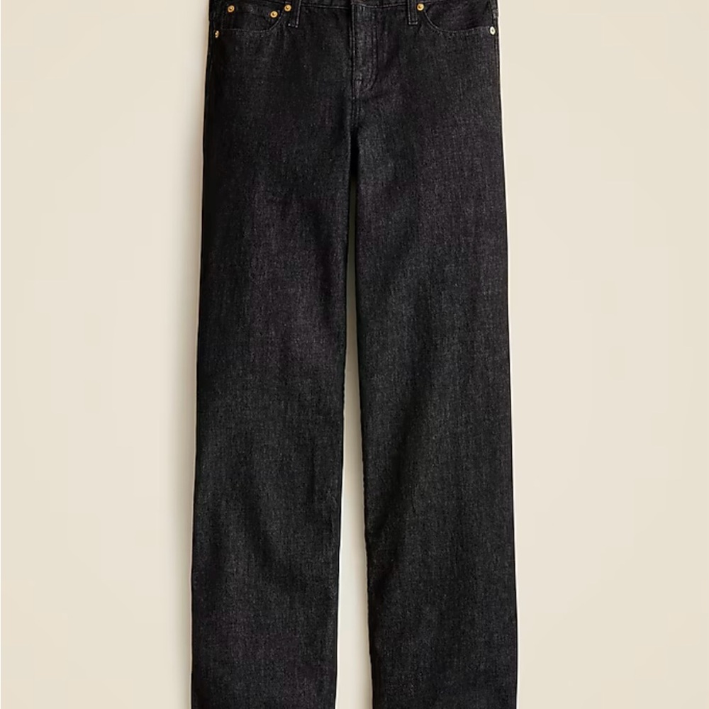 NWT J. Crew Lower-rise wide-leg jean